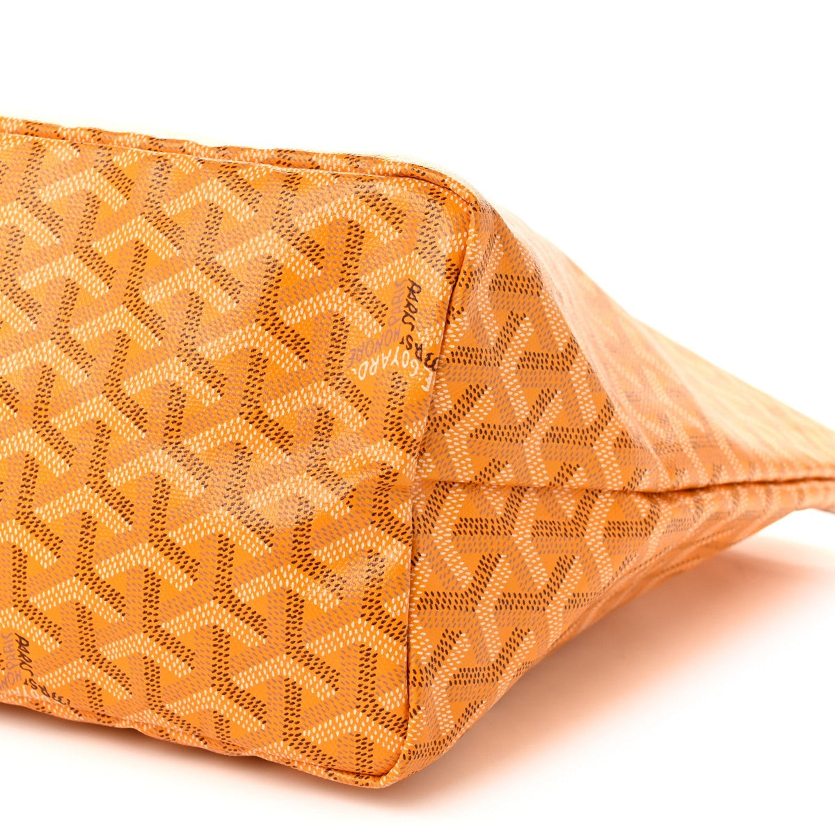 GOYARD Goyardine Saint Louis PM Tote Bag – Yellow