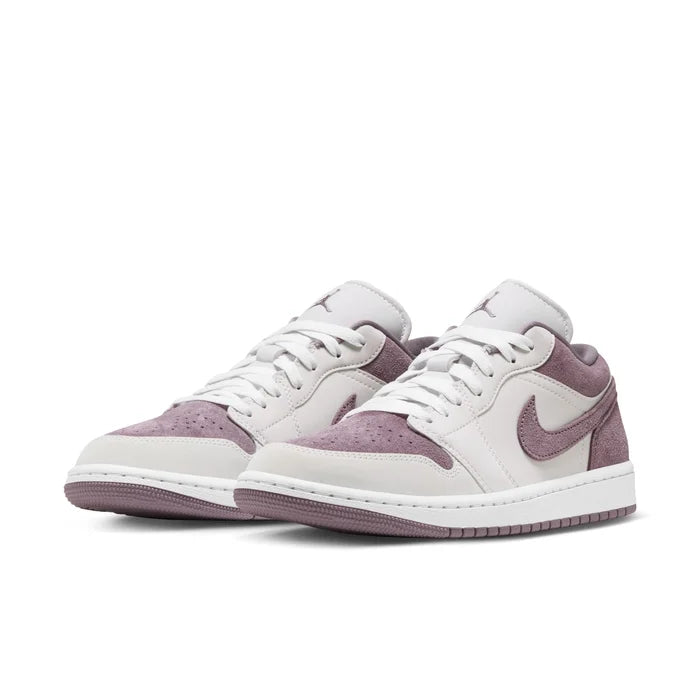 Air Jordan 1 Low Sneakers – Off-White & Dusty Mauve