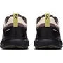 On Mauve and Black Sneakers with Toggle Laces