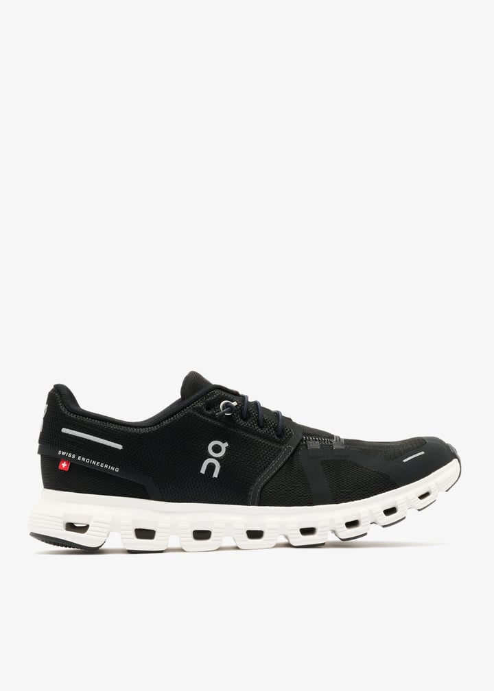 On Cloud X 6 Black and White Sneakers