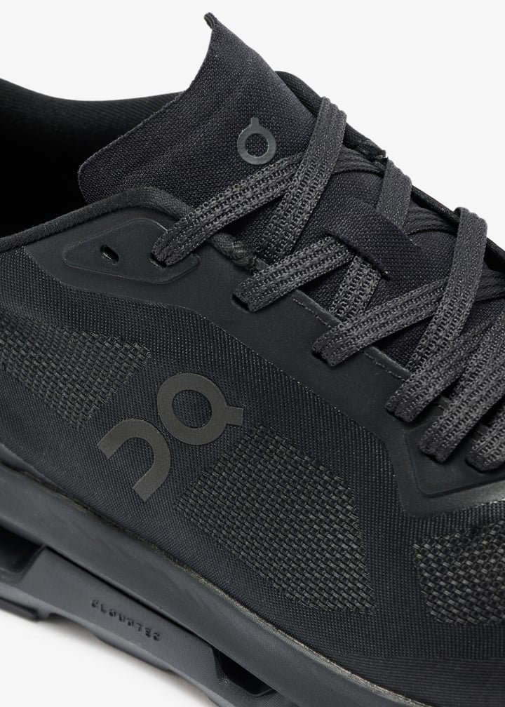 On Black Low-Top Sneakers with Segmented Sole