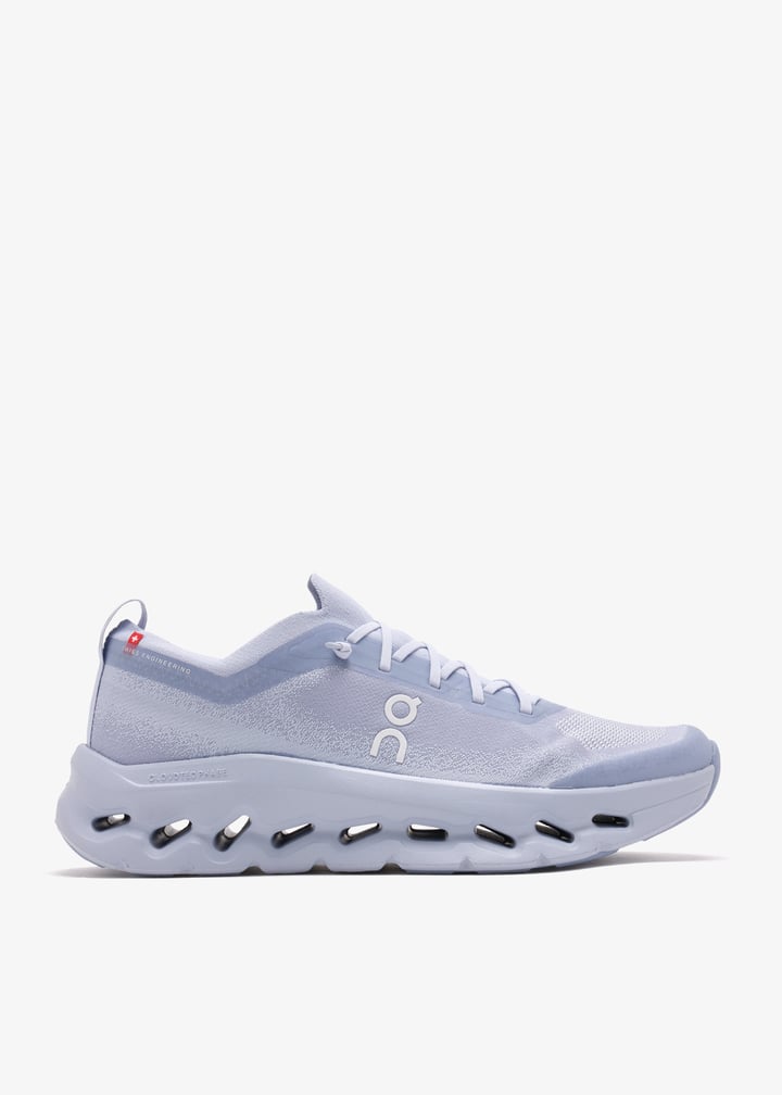 On Pale Blue Sneakers with Sculpted Cutout Sole