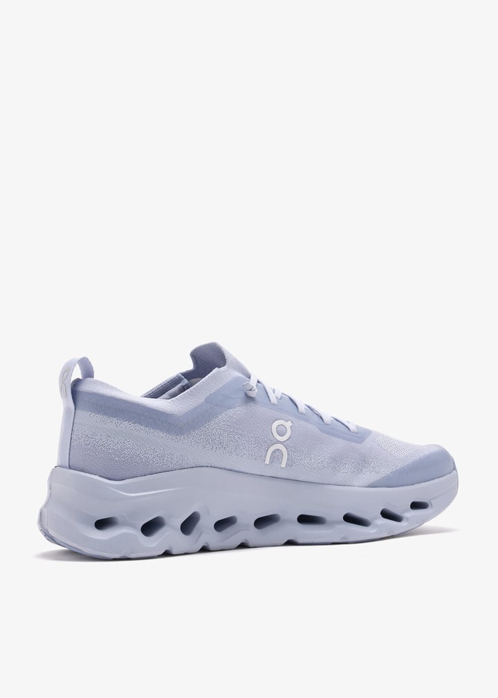 On Pale Blue Sneakers with Sculpted Cutout Sole