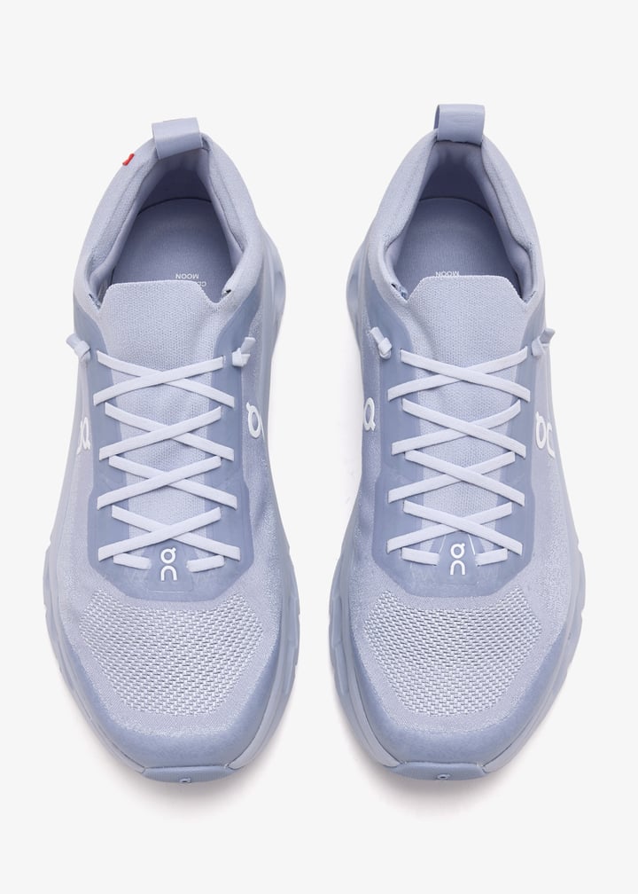 On Pale Blue Sneakers with Sculpted Cutout Sole