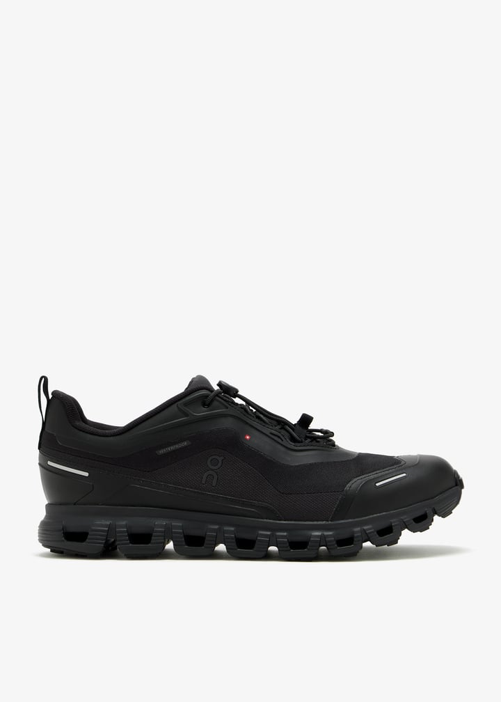 On Cloud 6 All-Black Sneakers with Toggle Laces