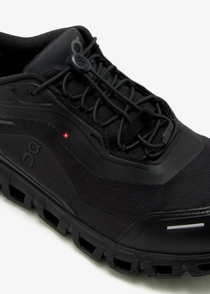 On Cloud 6 All-Black Sneakers with Toggle Laces