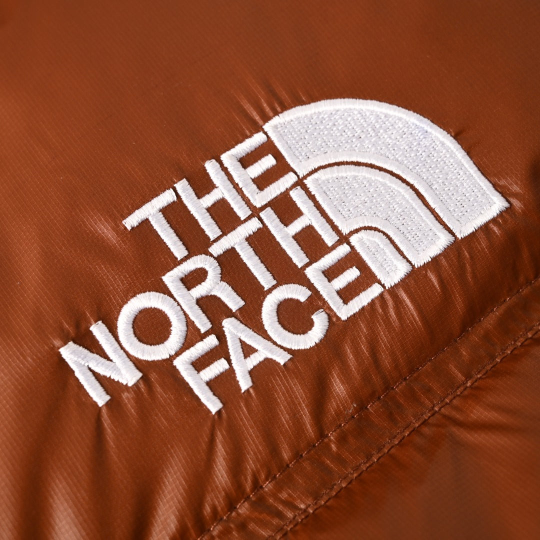 The North Face Brown Puffer Jacket for Weekend Errands and Beyond