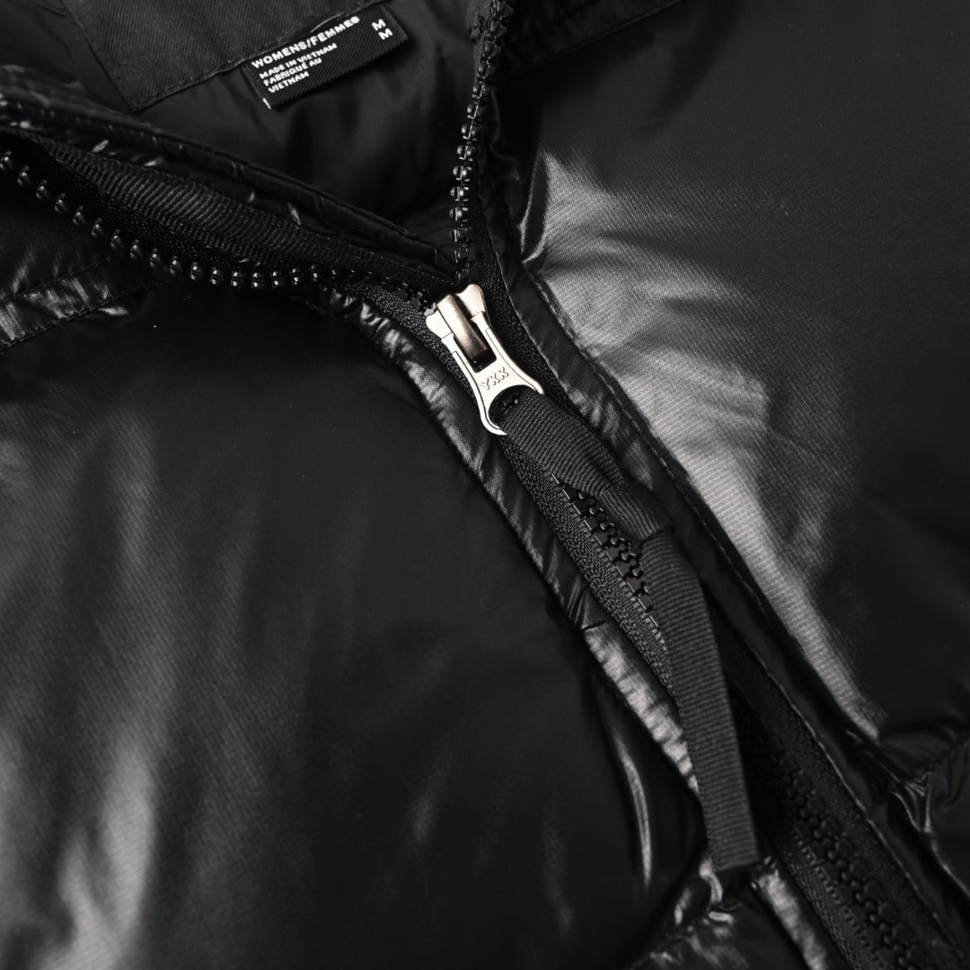 The North Face Black Puffer Jacket for Windy Days Out