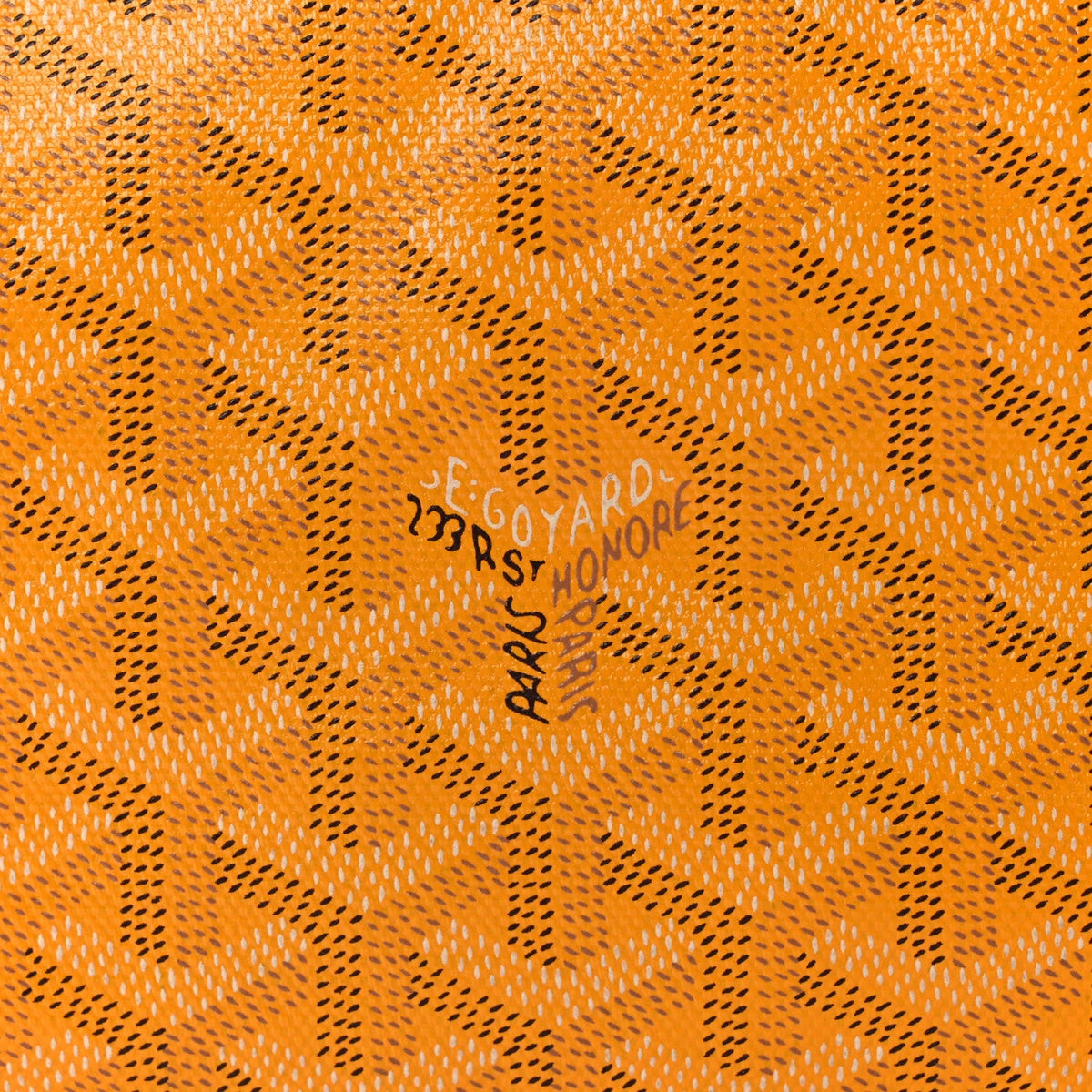 GOYARD Goyardine Saint Louis PM Tote Bag – Yellow