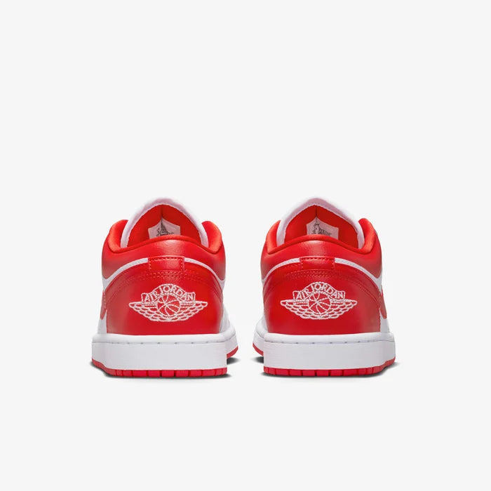Air Jordan 1 Low Sneakers – White & Red