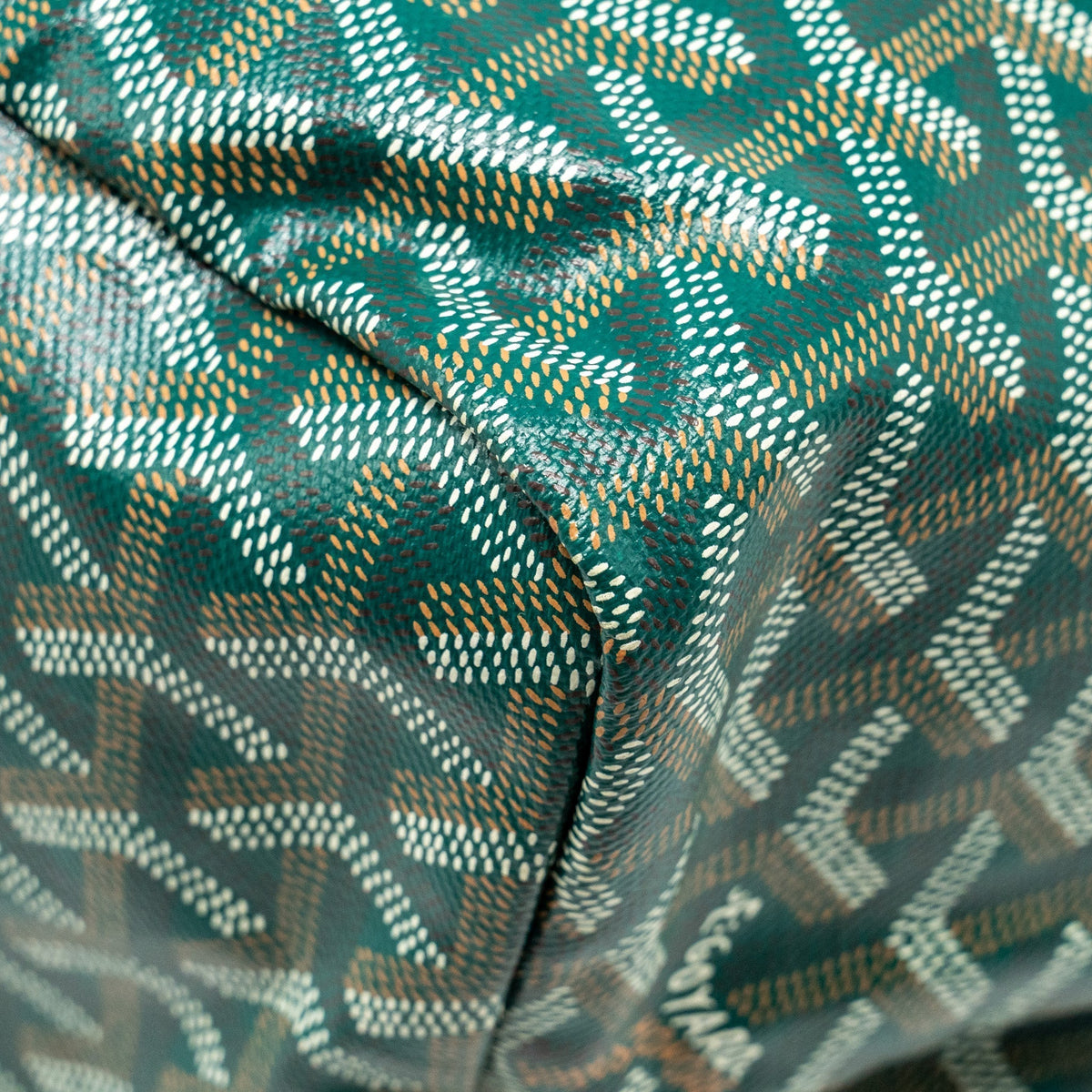 Goyard Saint Louis GM Tote Bag – Green Goyardine Canvas & Calfskin, Silver Hardware