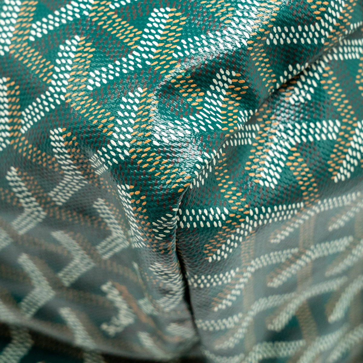 Goyard Saint Louis GM Tote Bag – Green Goyardine Canvas & Calfskin, Silver Hardware
