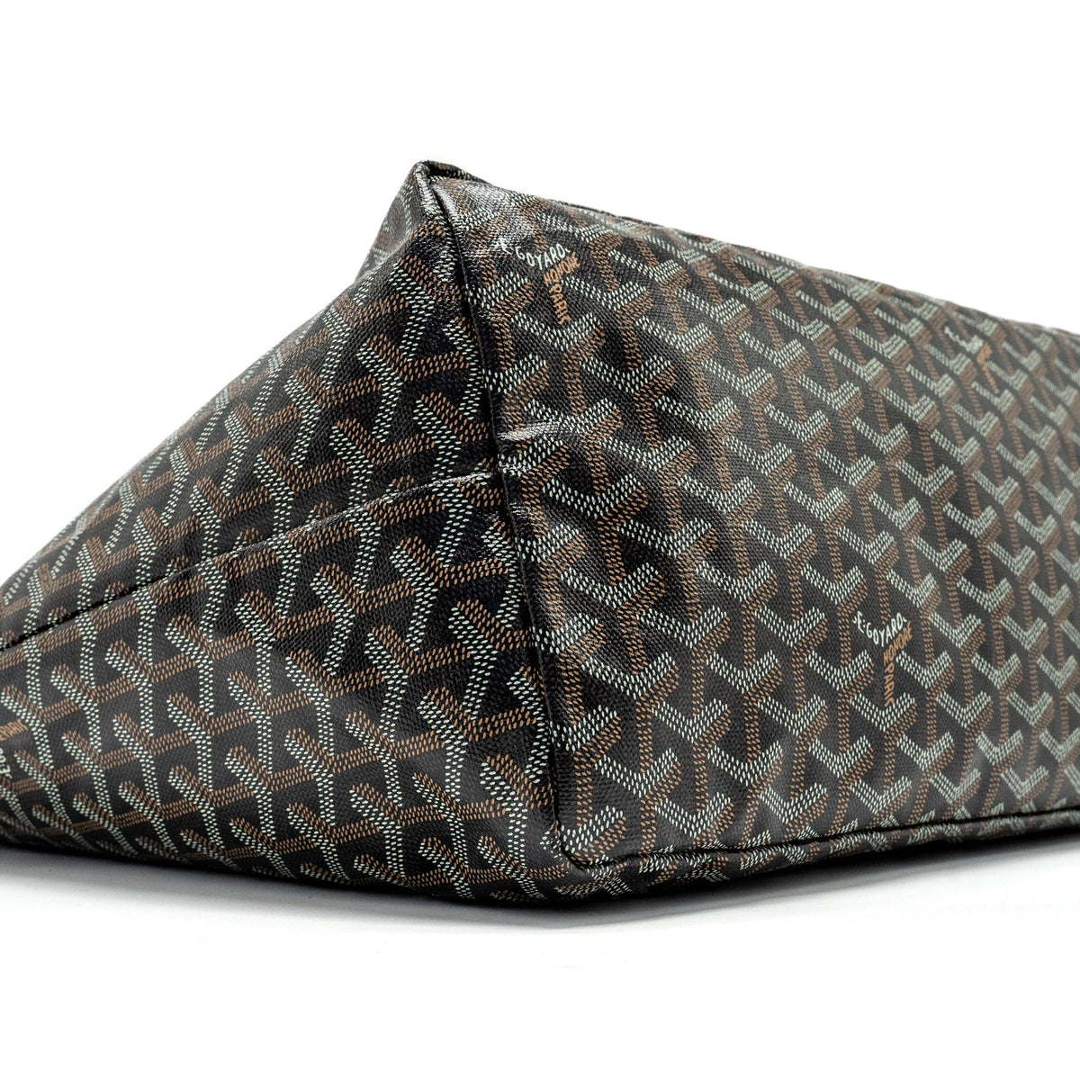 Goyard Saint Louis Tote GM – Black Goyardine Canvas & Leather, Silver Hardware