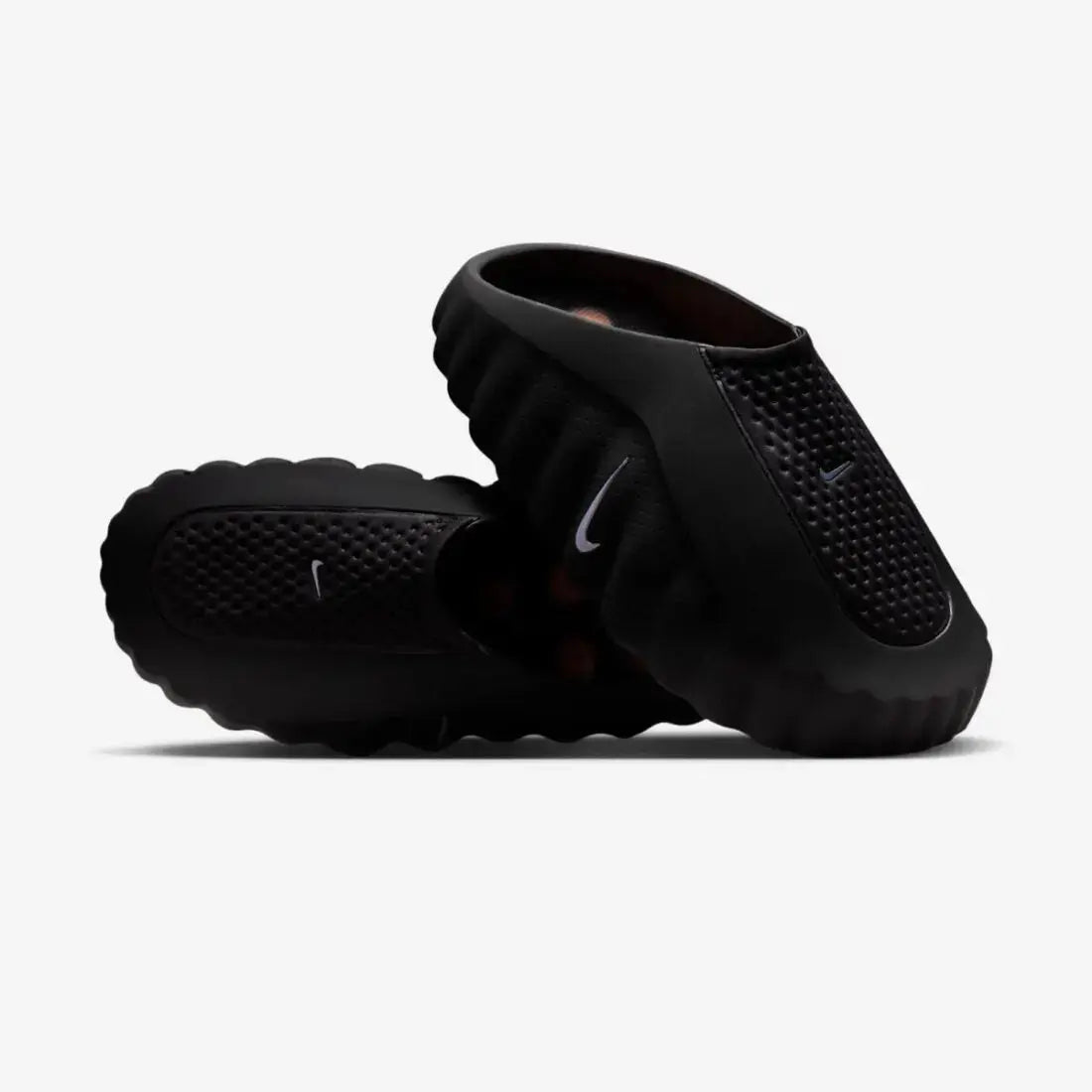 Nike Mind 001 Black / Hyper Crimson Slip-On Mules