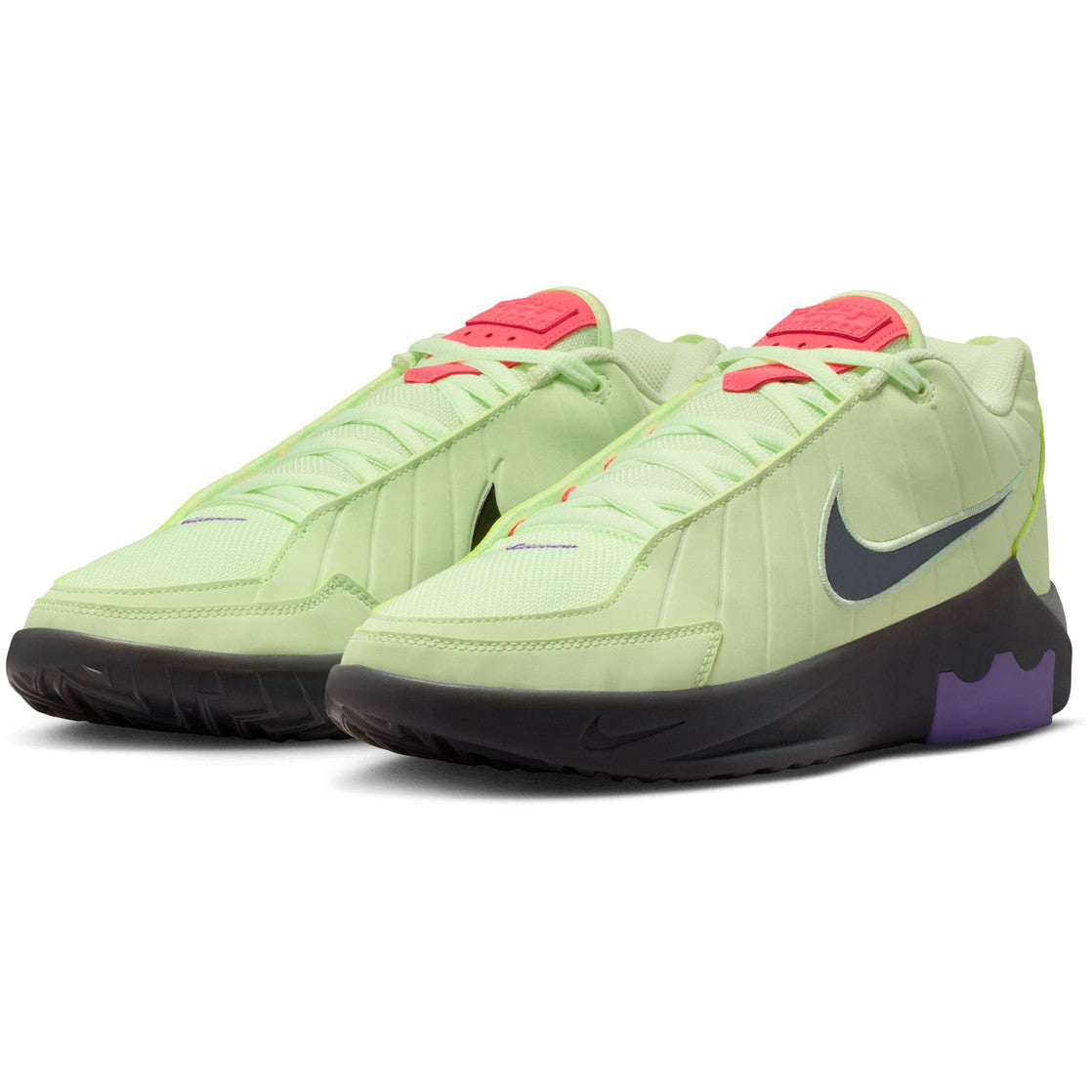 Nike Grey & Blue Low-Top Lace-Up Sneakers