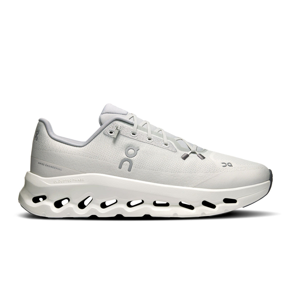 On Cloudtilt Light Grey & Ivory Sneakers