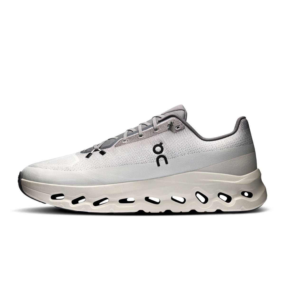 On Cloudtilt Light Grey & Ivory Sneakers