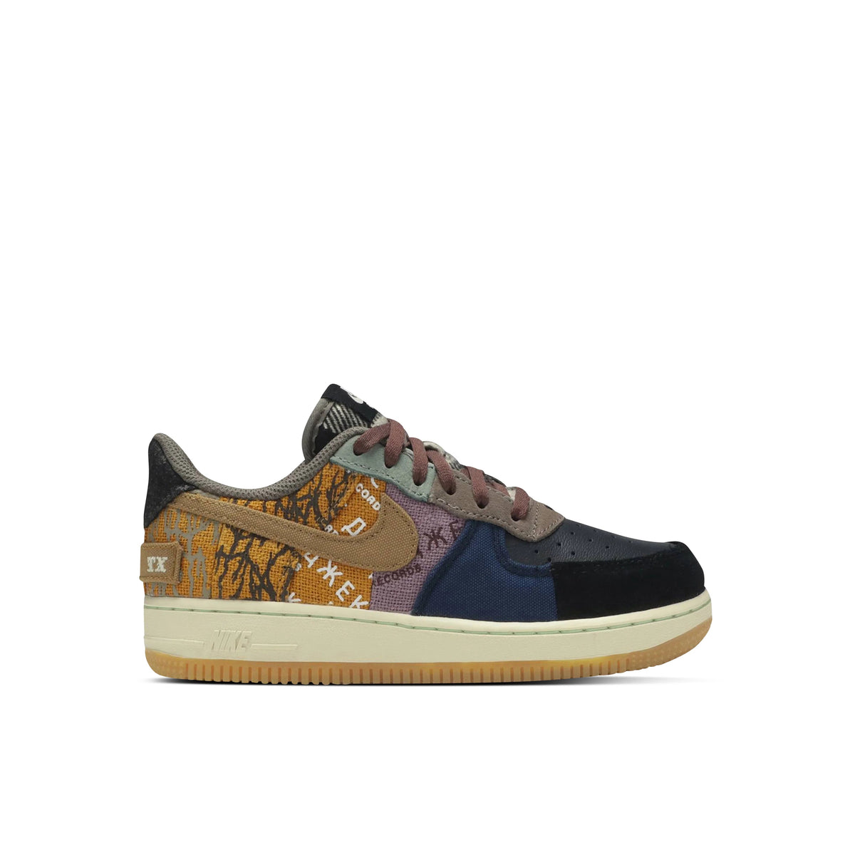 Nike Air Force 1 Low Multicolor Patchwork Sneakers