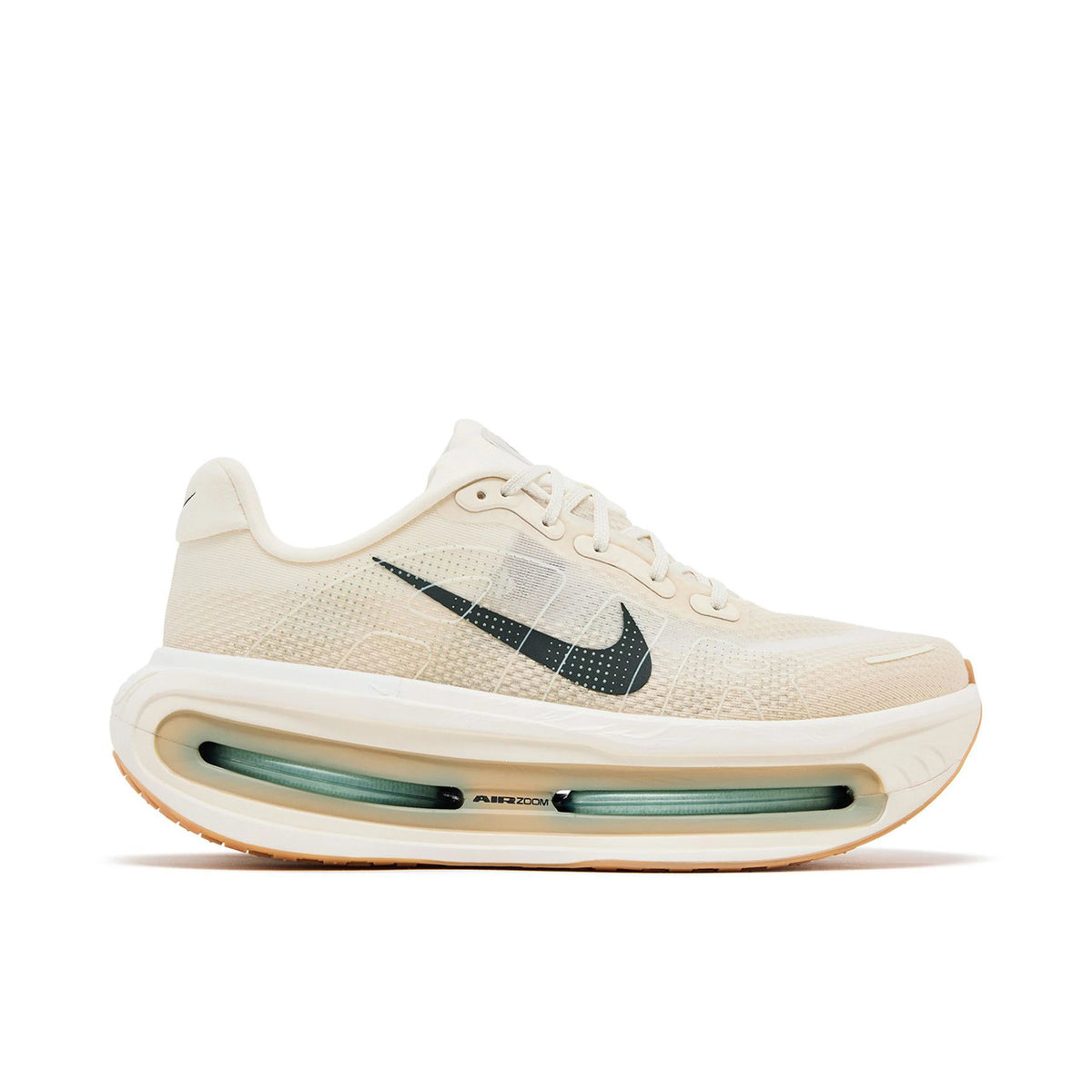 Nike Air Max Dn8 Cream Sneakers with Dark Green Swoosh