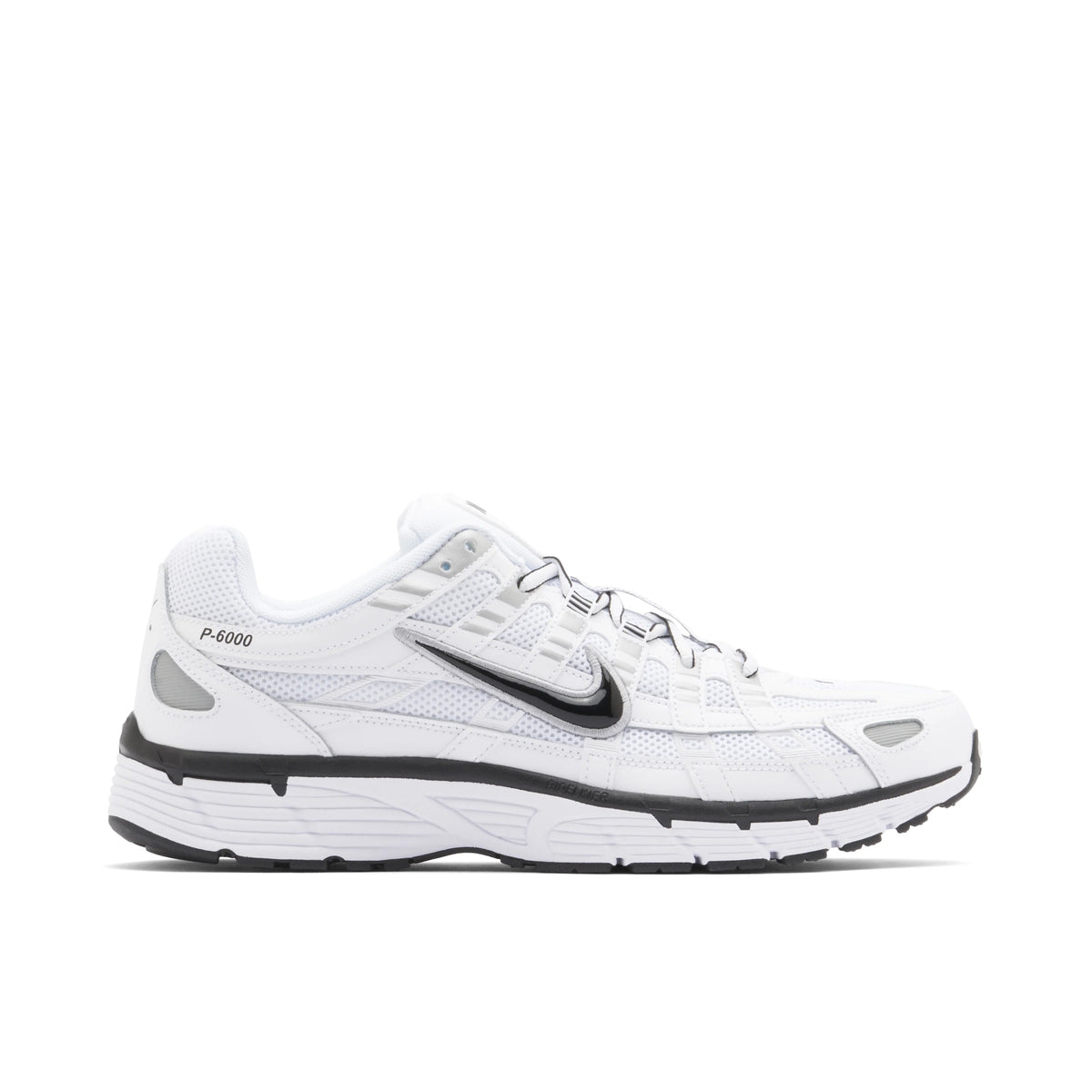 Nike P-6000 White & Black Mesh Sneakers