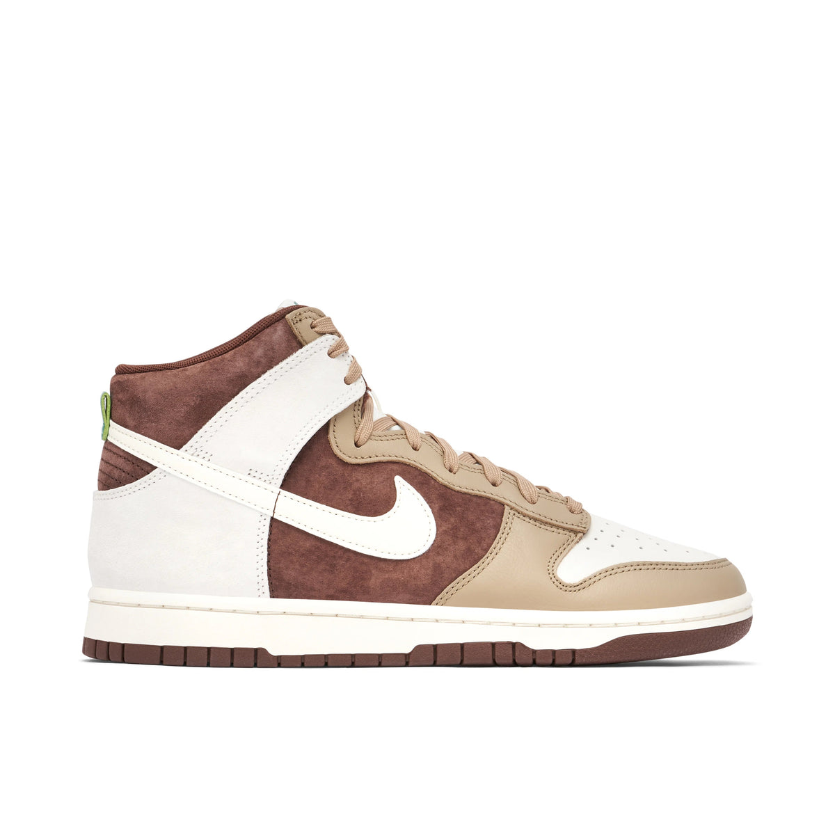 Nike Dunk High Brown, Tan & Cream Sneakers