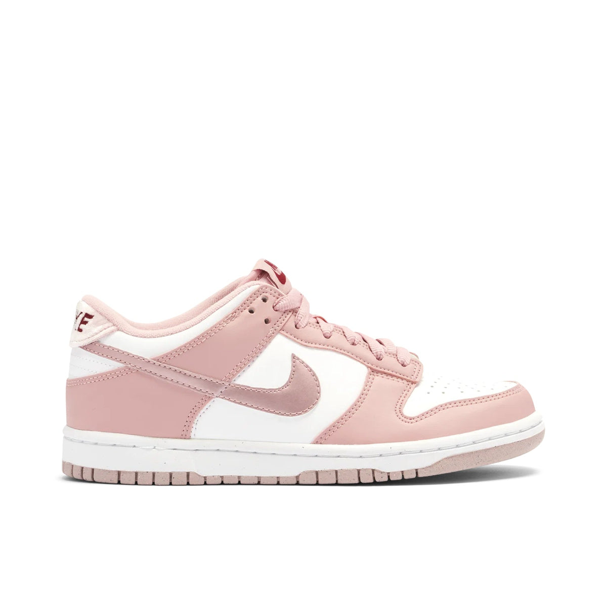 Nike Dunk Low Blush Pink & White Sneakers