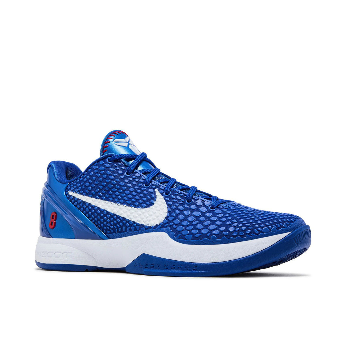 Nike Kobe 6 Blue & White Low-Top Sneakers
