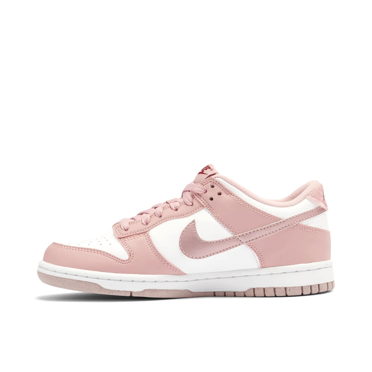 Nike Dunk Low Blush Pink & White Sneakers