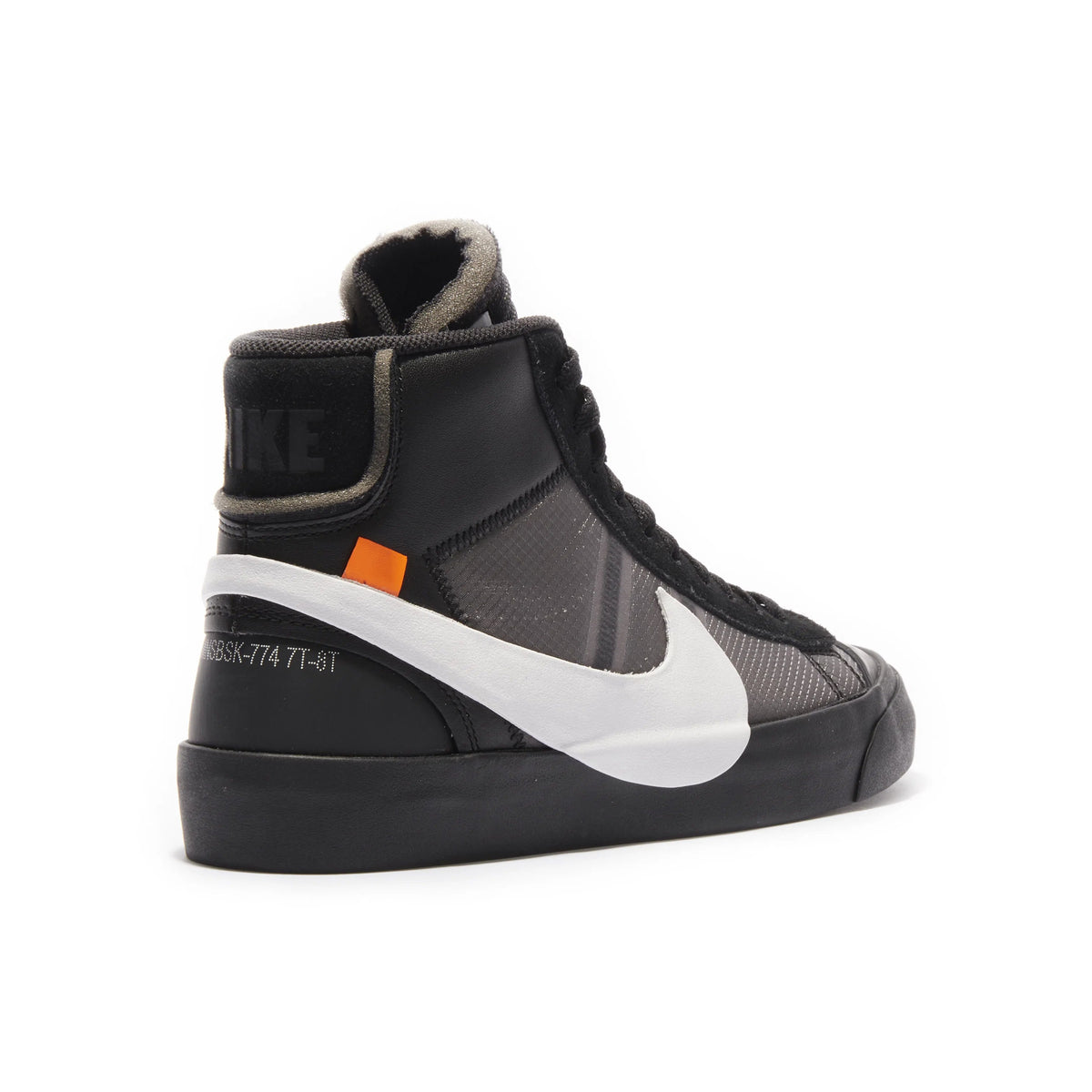 Off-White x Nike Blazer Mid Black & White Sneakers
