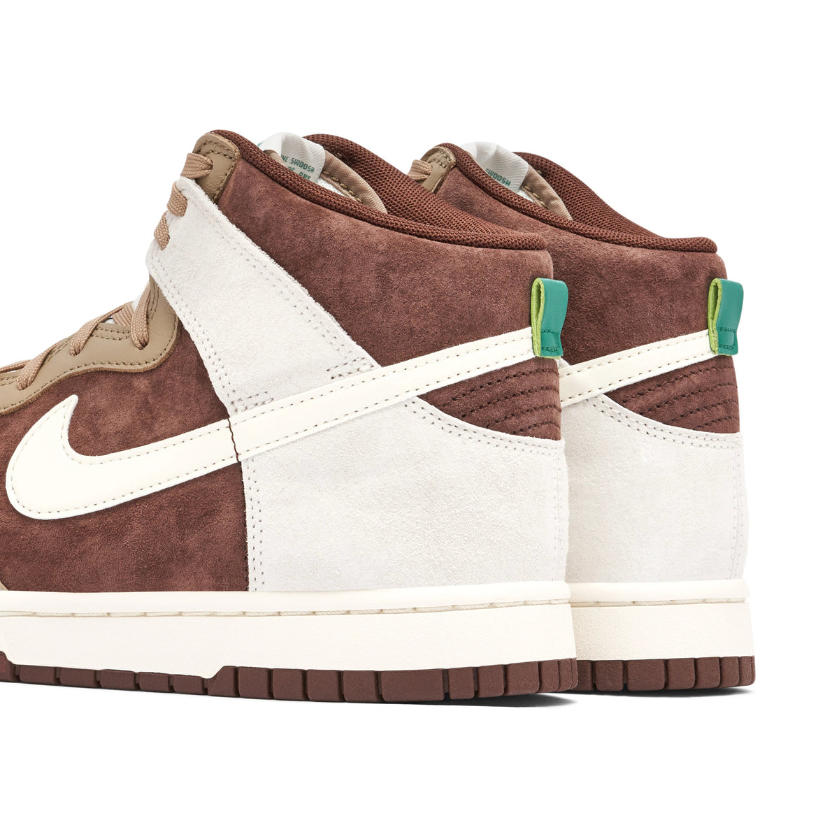 Nike Dunk High Brown, Tan & Cream Sneakers