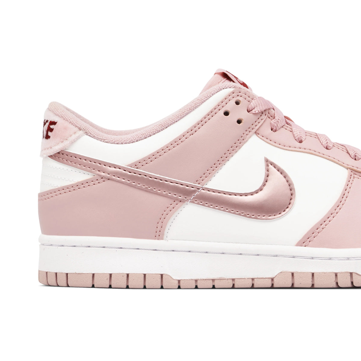 Nike Dunk Low Blush Pink & White Sneakers
