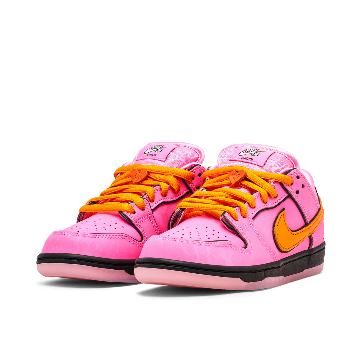 The Powerpuff Girls x Nike SB Dunk Low Blossom Pink Sneakers