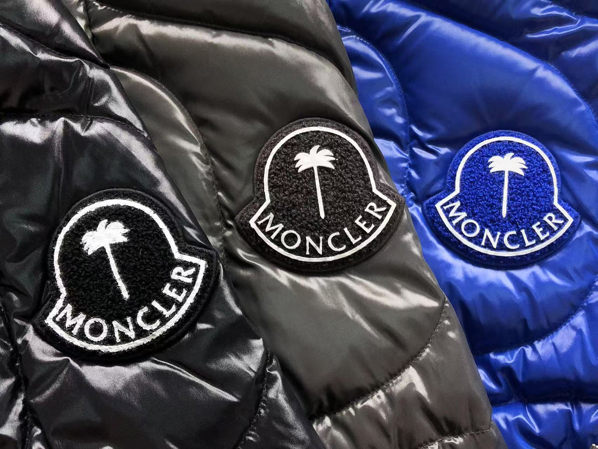 Moncler x Palm Angels Haunani Down Jacket - Grey