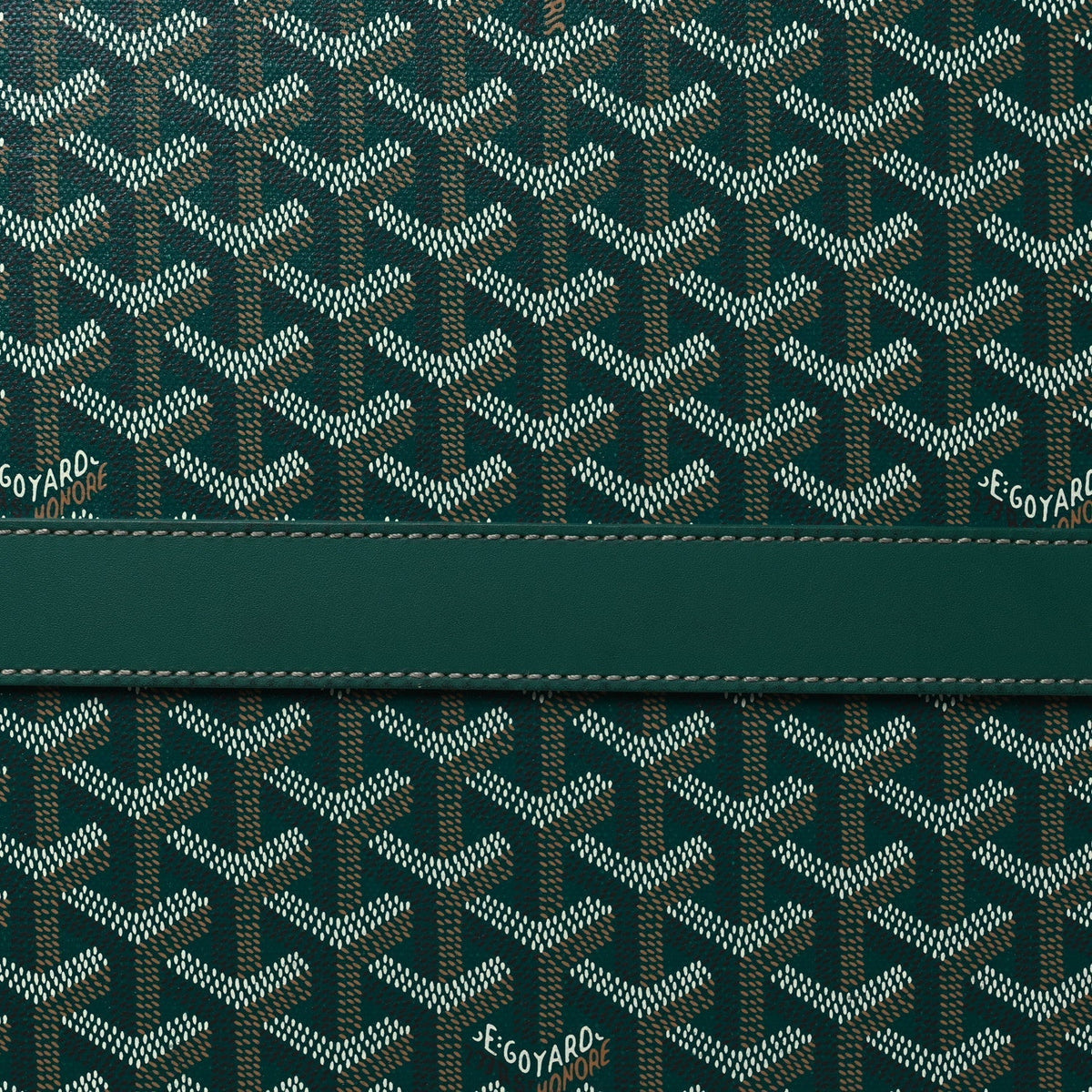 Goyard Bourget PM Bag – Green Goyardine Canvas