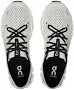 On White and Grey Mesh Sneakers with Black Laces