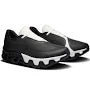 On Black and White Sneakers with Sculpted Cutout Sole