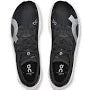 On Black and Grey Sneakers with White Sculpted Sole
