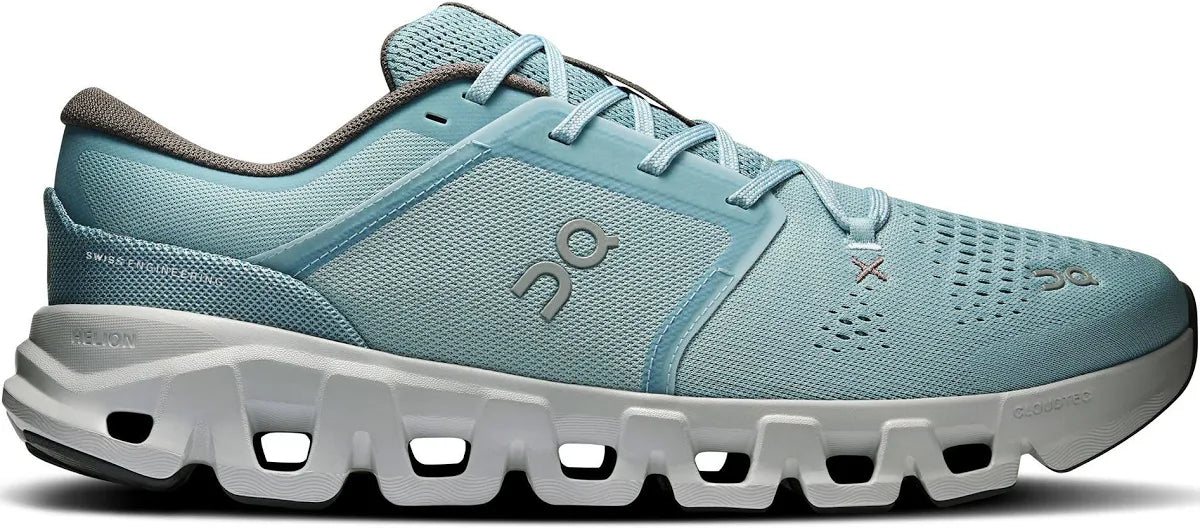 On Cloud X 4 Cascade Blue Training Shoes Cushioned Athletic Sneakers