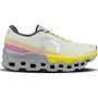 On Cloudmonster 2 White Yellow Pink Sneakers