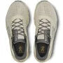 On Ivory Mesh Sneakers with Cream Chunky Cutout Sole
