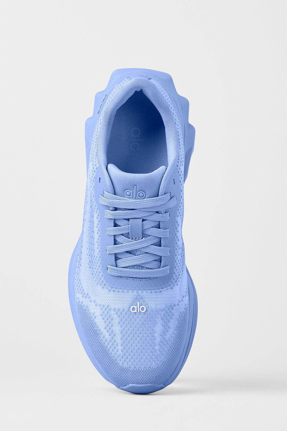 Alo Periwinkle Blue Mesh Lace-Up Sneakers