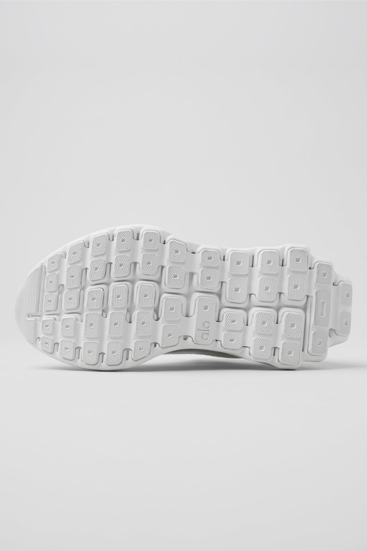 Alo White Mesh Lace-Up Sneakers